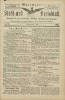 Wreschener Stadt und Kreisblatt: amtlicher Anzeiger für Wreschen, Miloslaw, Strzalkowo und Umgegend 1905.03.04 Nr27