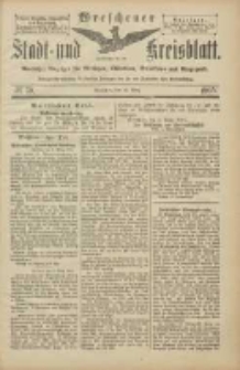 Wreschener Stadt und Kreisblatt: amtlicher Anzeiger f&uuml;r Wreschen, Miloslaw, Strzalkowo und Umgegend 1905.03.11 Nr30