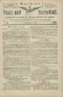 Wreschener Stadt und Kreisblatt: amtlicher Anzeiger für Wreschen, Miloslaw, Strzalkowo und Umgegend 1905.03.18 Nr33