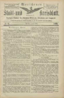 Wreschener Stadt und Kreisblatt: amtlicher Anzeiger f&uuml;r Wreschen, Miloslaw, Strzalkowo und Umgegend 1905.03.25 Nr36