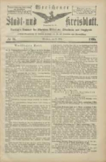 Wreschener Stadt und Kreisblatt: amtlicher Anzeiger für Wreschen, Miloslaw, Strzalkowo und Umgegend 1905.03.25 Nr36