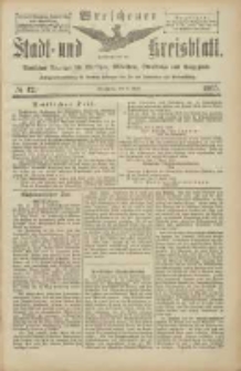 Wreschener Stadt und Kreisblatt: amtlicher Anzeiger f&uuml;r Wreschen, Miloslaw, Strzalkowo und Umgegend 1905.04.08 Nr42