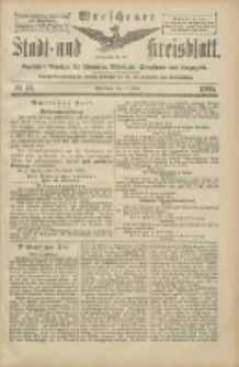 Wreschener Stadt und Kreisblatt: amtlicher Anzeiger f&uuml;r Wreschen, Miloslaw, Strzalkowo und Umgegend 1905.04.18 Nr46