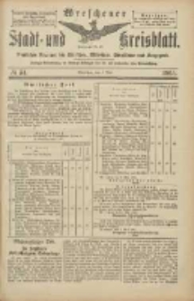 Wreschener Stadt und Kreisblatt: amtlicher Anzeiger für Wreschen, Miloslaw, Strzalkowo und Umgegend 1905.05.09 Nr54