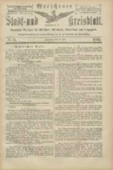 Wreschener Stadt und Kreisblatt: amtlicher Anzeiger f&uuml;r Wreschen, Miloslaw, Strzalkowo und Umgegend 1905.05.18 Nr58