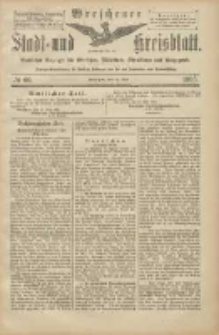 Wreschener Stadt und Kreisblatt: amtlicher Anzeiger f&uuml;r Wreschen, Miloslaw, Strzalkowo und Umgegend 1905.05.23 Nr60