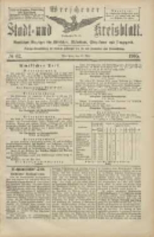 Wreschener Stadt und Kreisblatt: amtlicher Anzeiger f&uuml;r Wreschen, Miloslaw, Strzalkowo und Umgegend 1905.05.27 Nr62