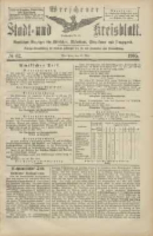 Wreschener Stadt und Kreisblatt: amtlicher Anzeiger für Wreschen, Miloslaw, Strzalkowo und Umgegend 1905.05.27 Nr62