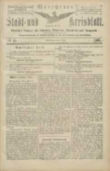 Wreschener Stadt und Kreisblatt: amtlicher Anzeiger für Wreschen, Miloslaw, Strzalkowo und Umgegend 1905.06.03 Nr65