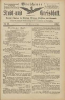 Wreschener Stadt und Kreisblatt: amtlicher Anzeiger f&uuml;r Wreschen, Miloslaw, Strzalkowo und Umgegend 1905.06.10 Nr68