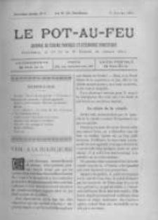 Le Pot-au-feu: journal de cuisine pratique et d'economie domestique. 1894 An.2 No.2