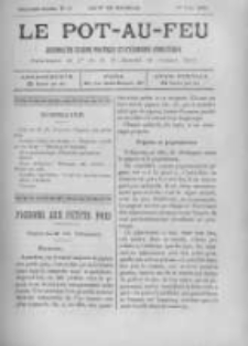 Le Pot-au-feu: journal de cuisine pratique et d'economie domestique. 1894 An.2 No.11