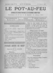 Le Pot-au-feu: journal de cuisine pratique et d'economie domestique. 1894 An.2 No.14