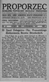 Proporzec: miesięcznik poświęcony ideologji strzeleckiej. 1927 R.2 nr10