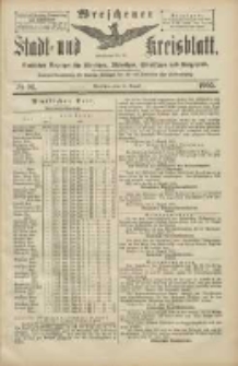 Wreschener Stadt und Kreisblatt: amtlicher Anzeiger für Wreschen, Miloslaw, Strzalkowo und Umgegend 1905.08.10 Nr94