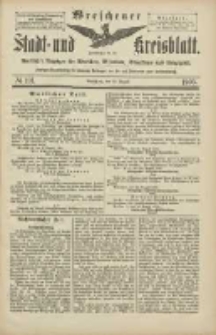 Wreschener Stadt und Kreisblatt: amtlicher Anzeiger f&uuml;r Wreschen, Miloslaw, Strzalkowo und Umgegend 1905.08.26 Nr101