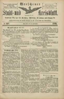 Wreschener Stadt und Kreisblatt: amtlicher Anzeiger f&uuml;r Wreschen, Miloslaw, Strzalkowo und Umgegend 1905.09.12 Nr108