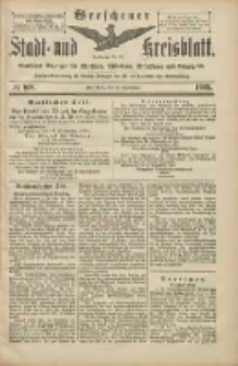 Wreschener Stadt und Kreisblatt: amtlicher Anzeiger für Wreschen, Miloslaw, Strzalkowo und Umgegend 1905.09.12 Nr108