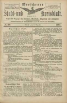 Wreschener Stadt und Kreisblatt: amtlicher Anzeiger f&uuml;r Wreschen, Miloslaw, Strzalkowo und Umgegend 1905.09.14 Nr109