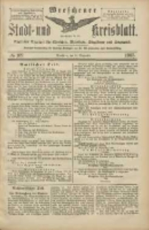 Wreschener Stadt und Kreisblatt: amtlicher Anzeiger für Wreschen, Miloslaw, Strzalkowo und Umgegend 1905.09.14 Nr109