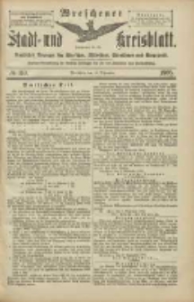 Wreschener Stadt und Kreisblatt: amtlicher Anzeiger f&uuml;r Wreschen, Miloslaw, Strzalkowo und Umgegend 1905.09.16 Nr110