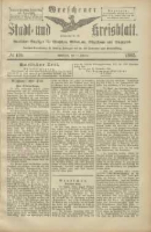 Wreschener Stadt und Kreisblatt: amtlicher Anzeiger für Wreschen, Miloslaw, Strzalkowo und Umgegend 1905.10.10 Nr120
