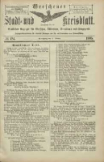 Wreschener Stadt und Kreisblatt: amtlicher Anzeiger f&uuml;r Wreschen, Miloslaw, Strzalkowo und Umgegend 1905.10.19 Nr124