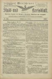Wreschener Stadt und Kreisblatt: amtlicher Anzeiger f&uuml;r Wreschen, Miloslaw, Strzalkowo und Umgegend 1905.10.21 Nr125
