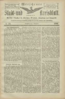 Wreschener Stadt und Kreisblatt: amtlicher Anzeiger für Wreschen, Miloslaw, Strzalkowo und Umgegend 1905.11.04 Nr131