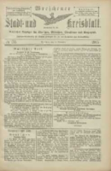 Wreschener Stadt und Kreisblatt: amtlicher Anzeiger f&uuml;r Wreschen, Miloslaw, Strzalkowo und Umgegend 1905.11.14 Nr135