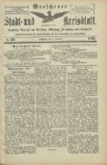 Wreschener Stadt und Kreisblatt: amtlicher Anzeiger f&uuml;r Wreschen, Miloslaw, Strzalkowo und Umgegend 1905.11.21 Nr138