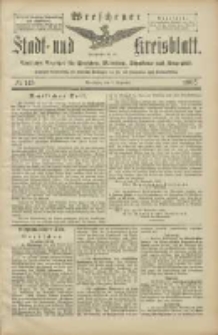 Wreschener Stadt und Kreisblatt: amtlicher Anzeiger für Wreschen, Miloslaw, Strzalkowo und Umgegend 1905.12.05 Nr143