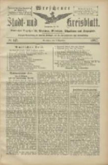 Wreschener Stadt und Kreisblatt: amtlicher Anzeiger f&uuml;r Wreschen, Miloslaw, Strzalkowo und Umgegend 1905.12.09 Nr145