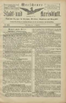 Wreschener Stadt und Kreisblatt: amtlicher Anzeiger f&uuml;r Wreschen, Miloslaw, Strzalkowo und Umgegend 1905.12.14 Nr147