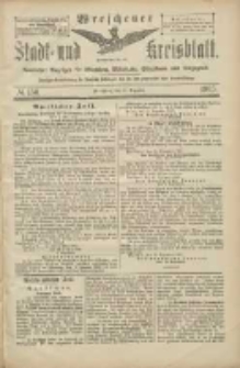 Wreschener Stadt und Kreisblatt: amtlicher Anzeiger f&uuml;r Wreschen, Miloslaw, Strzalkowo und Umgegend 1905.12.21 Nr150