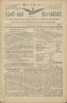 Wreschener Stadt und Kreisblatt: amtlicher Anzeiger f&uuml;r Wreschen, Miloslaw, Strzalkowo und Umgegend 1905.12.23 Nr151