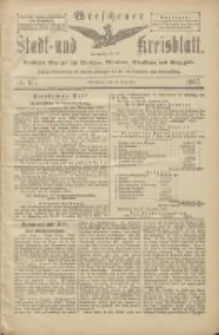 Wreschener Stadt und Kreisblatt: amtlicher Anzeiger für Wreschen, Miloslaw, Strzalkowo und Umgegend 1905.12.23 Nr151