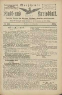 Wreschener Stadt und Kreisblatt: amtlicher Anzeiger f&uuml;r Wreschen, Miloslaw, Strzalkowo und Umgegend 1905.12.28 Nr152