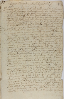 Pismo Augusta II przeciwko konwokacji senatorów przez prymasa 16.03.1703