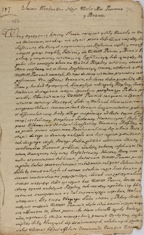 Kopia listu od Imci Pana marszałka konfederacji do województw 26.04.1704