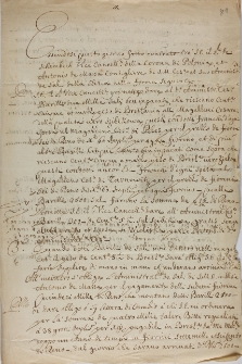 List Antonio de Massy do Jana Szembeka 1706