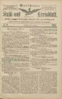 Wreschener Stadt und Kreisblatt: amtlicher Anzeiger f&uuml;r Wreschen, Miloslaw, Strzalkowo und Umgegend 1906.01.25 Nr10