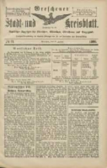 Wreschener Stadt und Kreisblatt: amtlicher Anzeiger f&uuml;r Wreschen, Miloslaw, Strzalkowo und Umgegend 1906.01.27 Nr11