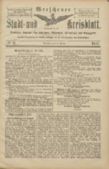 Wreschener Stadt und Kreisblatt: amtlicher Anzeiger f&uuml;r Wreschen, Miloslaw, Strzalkowo und Umgegend 1906.01.30 Nr12