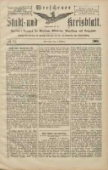 Wreschener Stadt und Kreisblatt: amtlicher Anzeiger für Wreschen, Miloslaw, Strzalkowo und Umgegend 1906.02.03 Nr14
