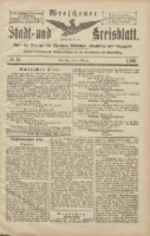 Wreschener Stadt und Kreisblatt: amtlicher Anzeiger f&uuml;r Wreschen, Miloslaw, Strzalkowo und Umgegend 1906.02.06 Nr15