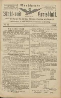 Wreschener Stadt und Kreisblatt: amtlicher Anzeiger für Wreschen, Miloslaw, Strzalkowo und Umgegend 1906.02.24 Nr23