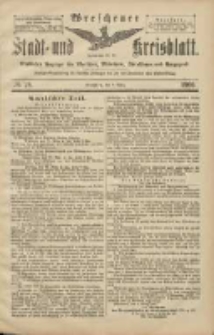 Wreschener Stadt und Kreisblatt: amtlicher Anzeiger f&uuml;r Wreschen, Miloslaw, Strzalkowo und Umgegend 1906.03.08 Nr28