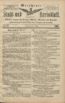 Wreschener Stadt und Kreisblatt: amtlicher Anzeiger f&uuml;r Wreschen, Miloslaw, Strzalkowo und Umgegend 1906.03.17 Nr32