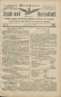 Wreschener Stadt und Kreisblatt: amtlicher Anzeiger f&uuml;r Wreschen, Miloslaw, Strzalkowo und Umgegend 1906.03.22 Nr34